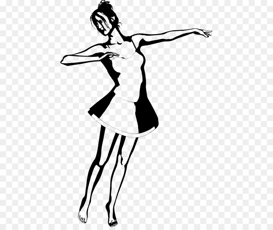 Ballet Dancer Drawing Silhouette - dance cartoon png art dancing png download - 501*750 - Free Transparent Ballet Dancer png Download.
