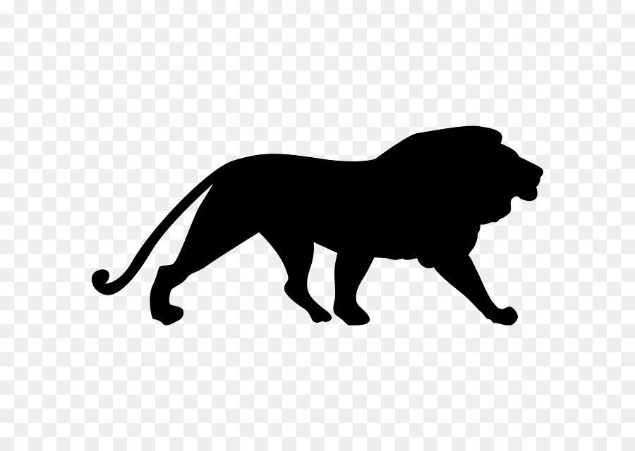 Lion Cougar Silhouette Clip art - lion png download - 640*640 - Free Transparent Lion png Download.