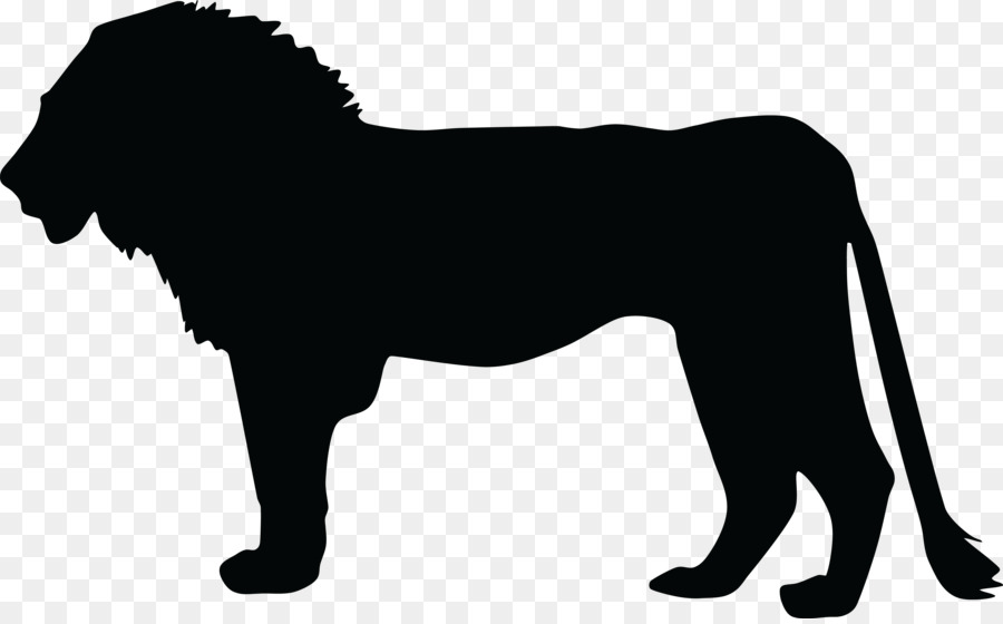 Lion Silhouette Clip art - lion png download - 4000*2465 - Free Transparent Lion png Download.