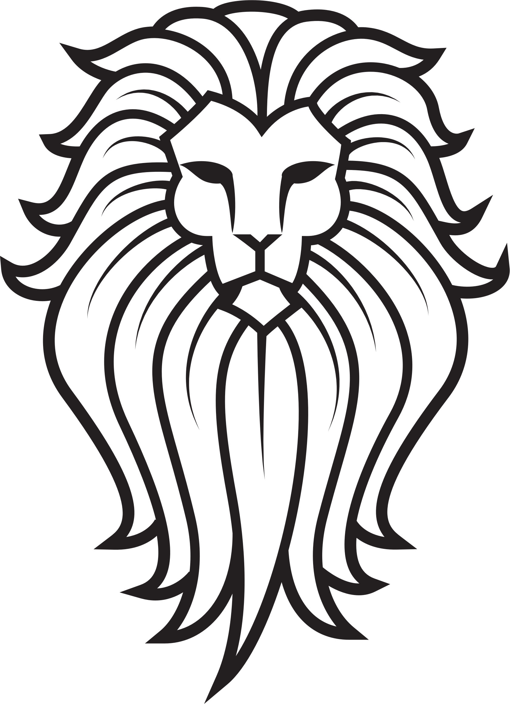 Lion Tattoo Tiger Clip art - tattoo png download - 1681*2319 - Free  Transparent Lion png Download. - Clip Art Library