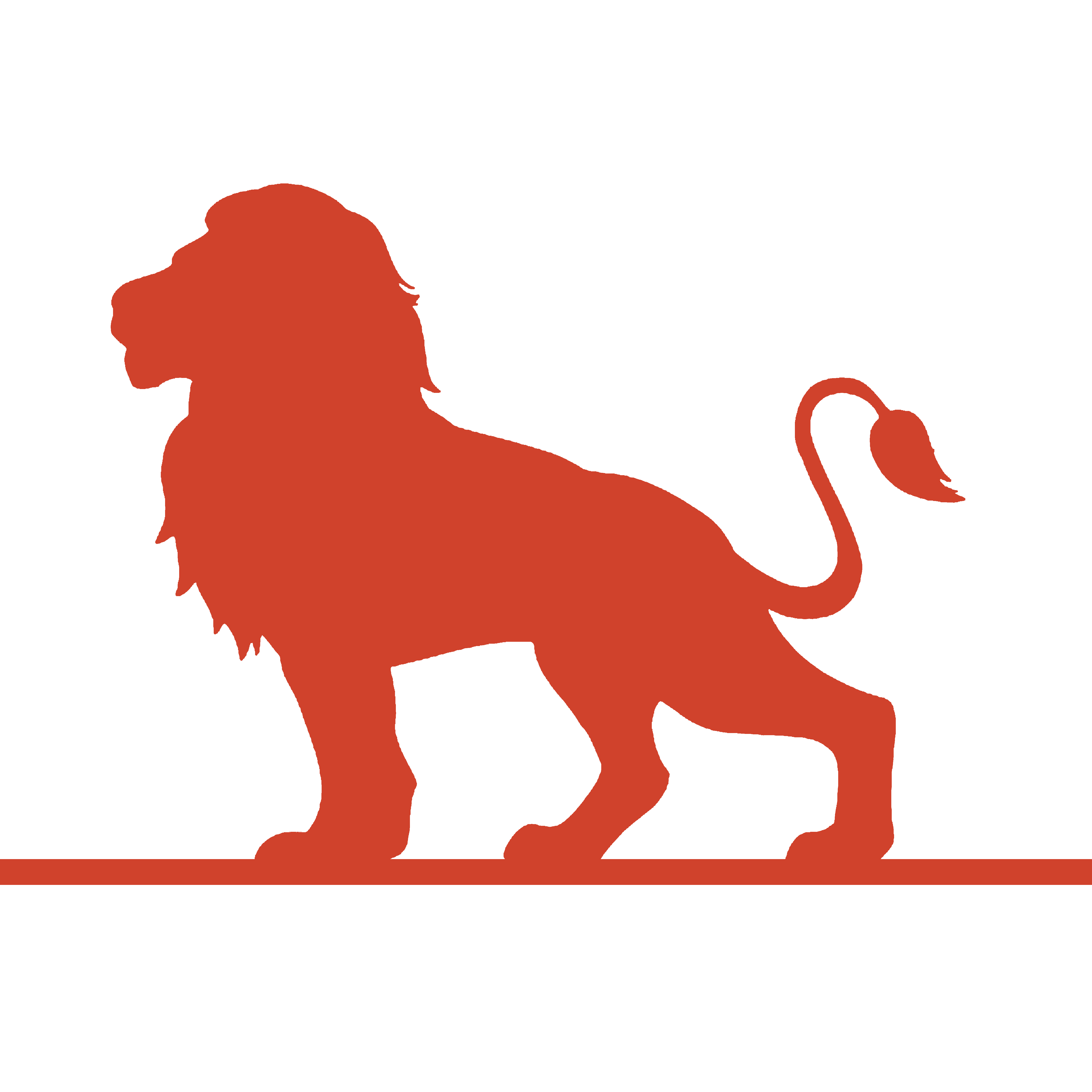 Lion Poster Silhouette - lion png download - 5120*5120 - Free