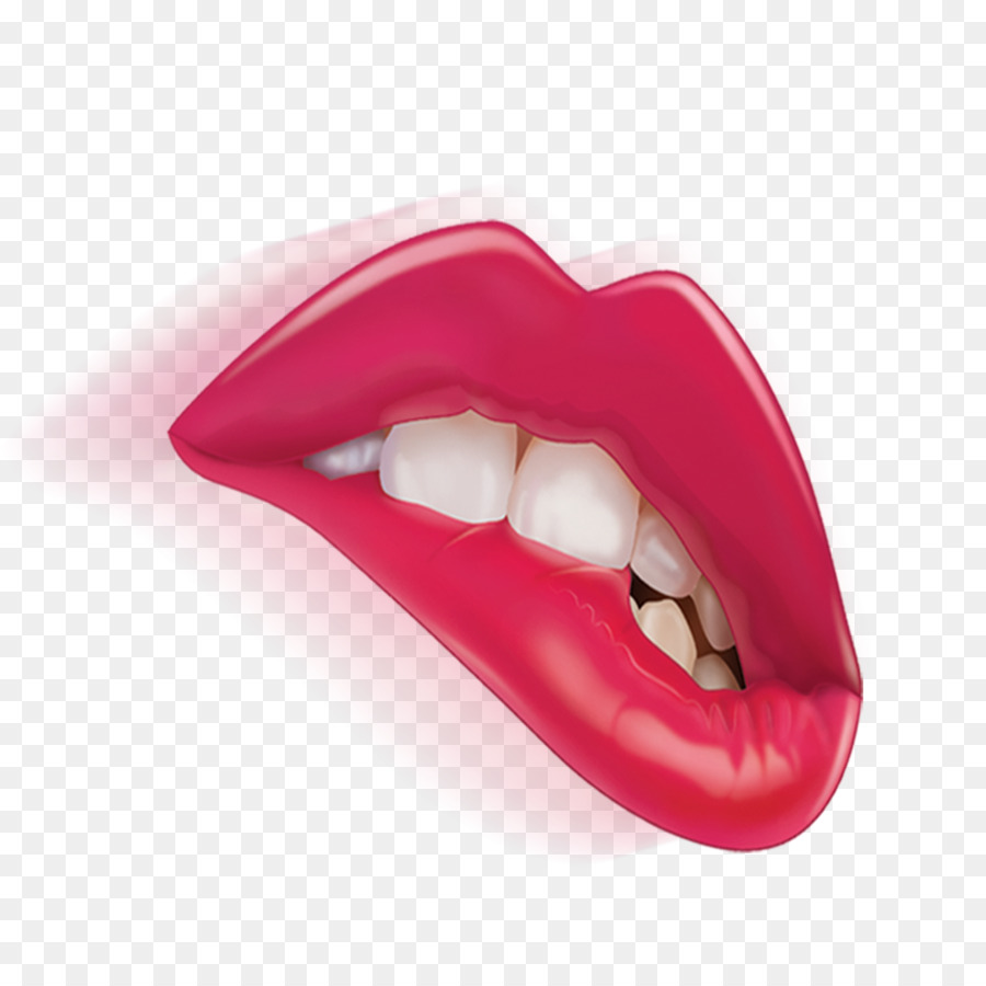 Tooth Lip Biting - Bite lips png download - 1181*1181 - Free Transparent  png Download.
