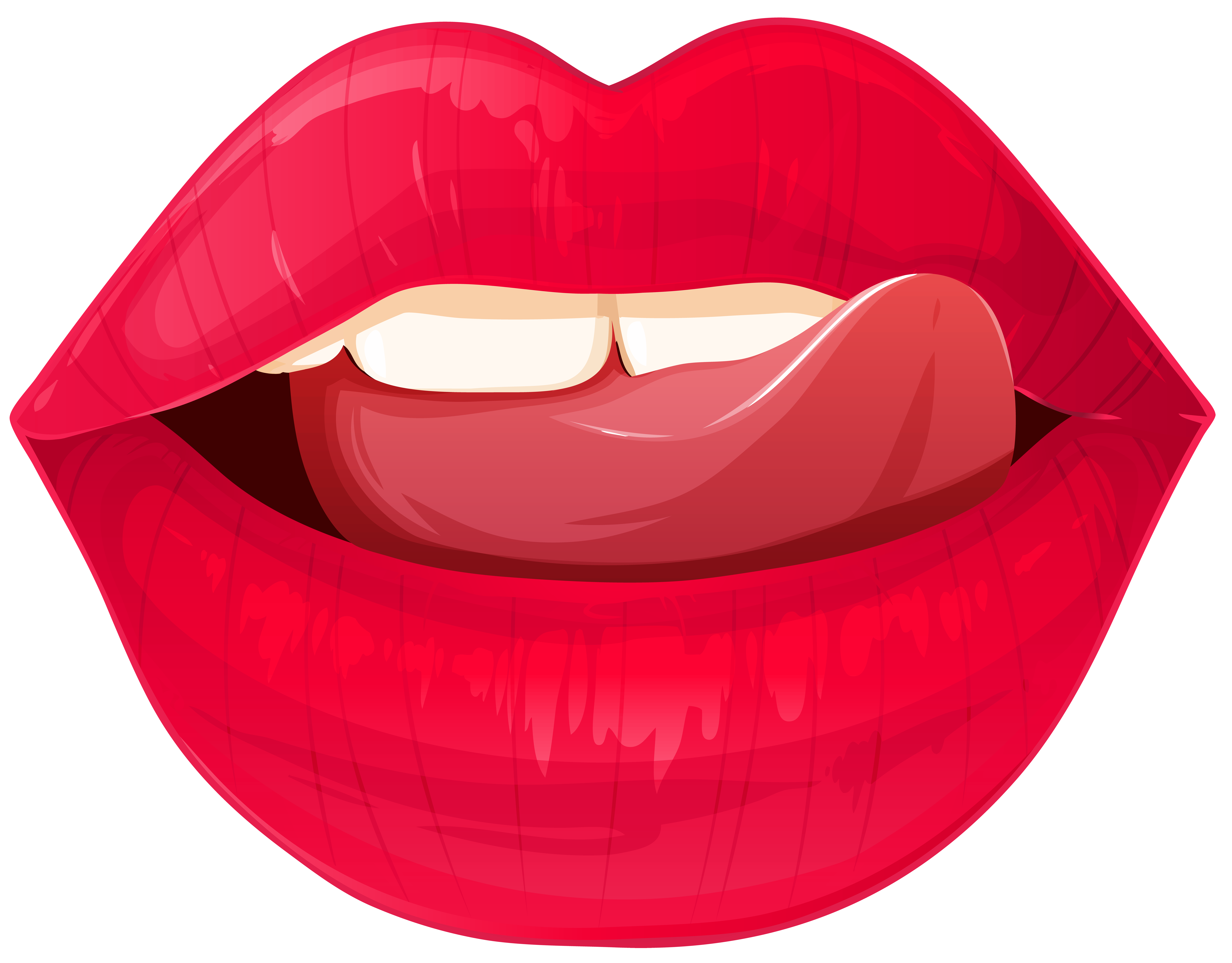 Lip Kiss Clip Art Tongue Png Download 80006252 Free Transparent.