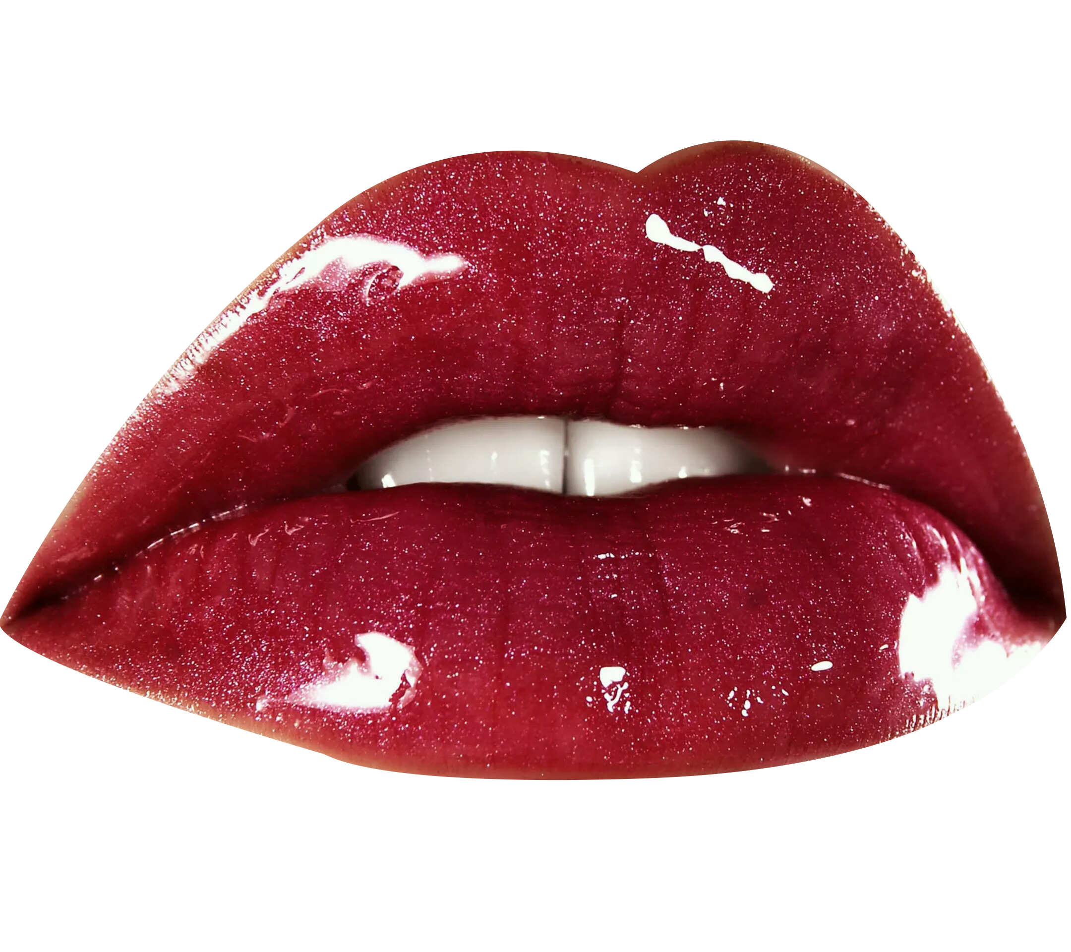 Lipstick Color Mouth Lip gloss - Flash big lips png download - 2160*