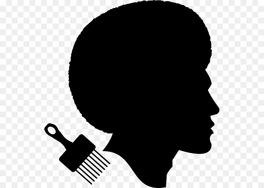 African American Black Silhouette Clip art - afro png download - 597*640 - Free Transparent African American png Download.