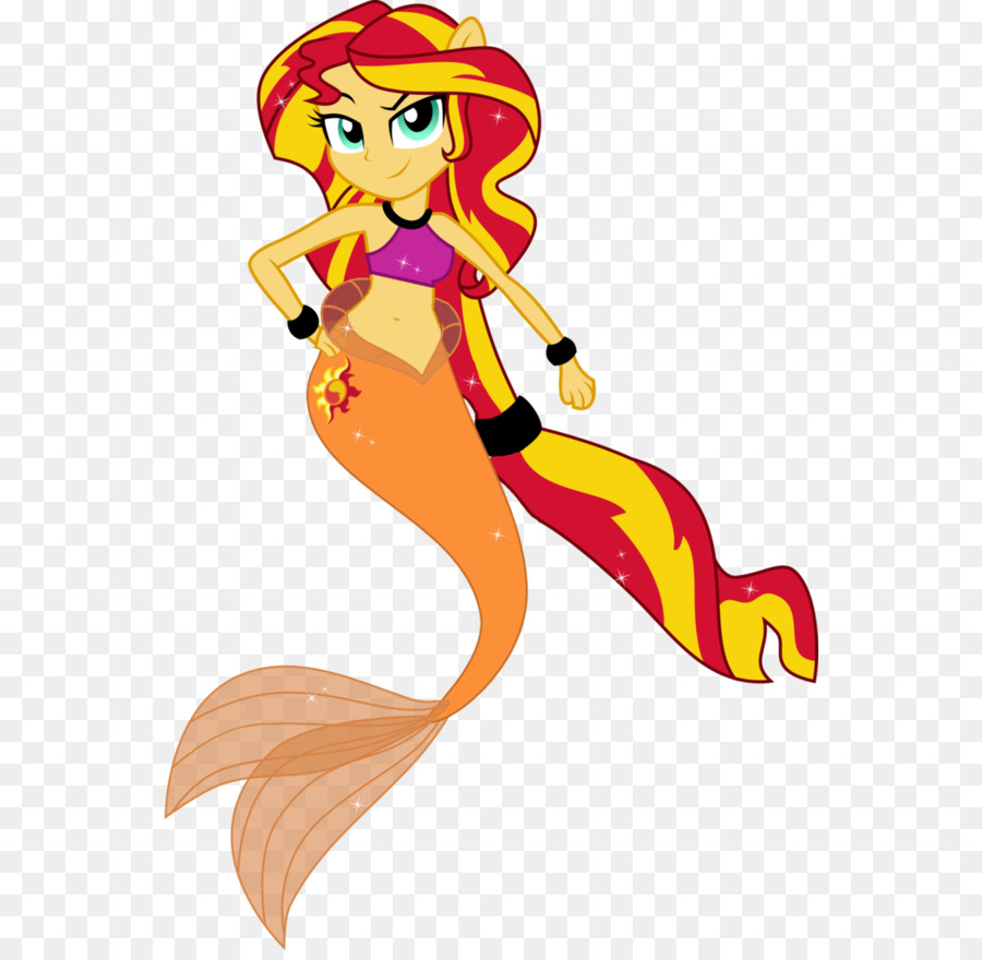 Sunset Shimmer Twilight Sparkle Mermaid My Little Pony: Equestria Girls - Mermaid png download - 600*871 - Free Transparent  png Download.