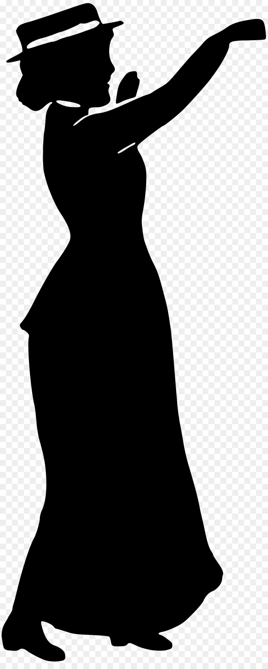 Silhouette Woman Clip art - Silhouette png download - 970*2400 - Free Transparent Silhouette png Download.