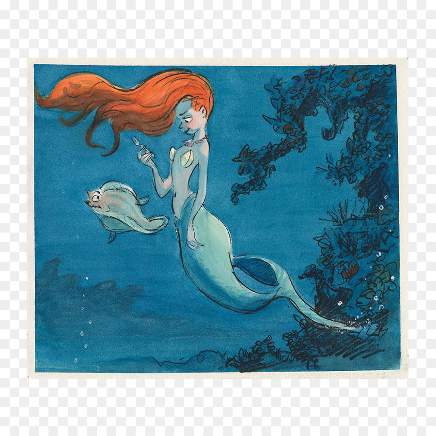 Ariel Disney Renaissance Concept art The Little Mermaid - others png download - 1000*1000 - Free Transparent Ariel png Download.