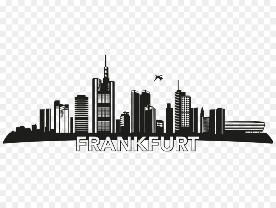 Skyline Plaza Frankfurt Wall decal Metropolis - others png download - 1000*750 - Free Transparent Skyline png Download.