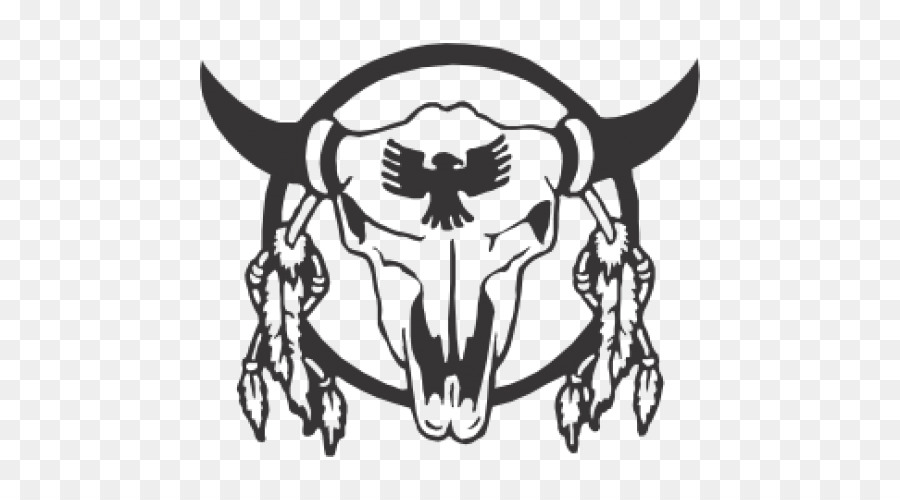 Texas Longhorn English Longhorn Decal Skull Bull - skull png download - 500*500 - Free Transparent Texas Longhorn png Download.