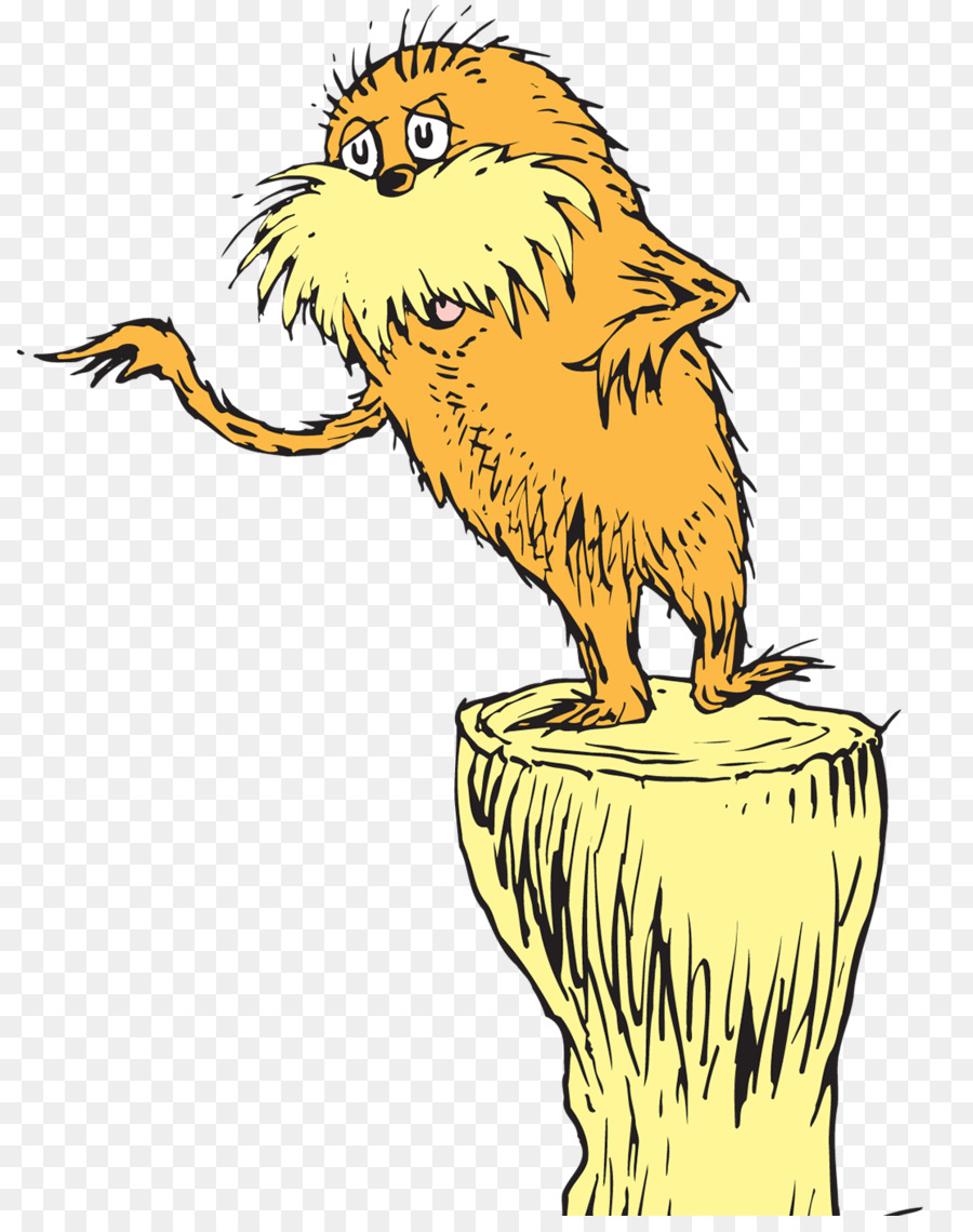 The Lorax Ted The Cat in the Hat YouTube Once-ler - others png download - 1114*1393 - Free Transparent Lorax png Download.