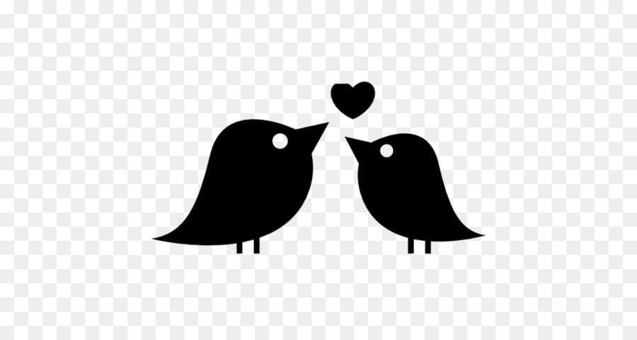 Lovebird Silhouette - Bird png download - 1200*630 - Free Transparent Lovebird png Download.