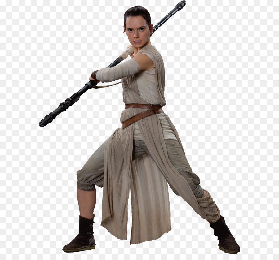 Rey Star Wars Episode VII Leia Organa Daisy Ridley Costume - Rey Skywalker Star Wars Png png download - 2132*2693 - Free Transparent Rey png Download.
