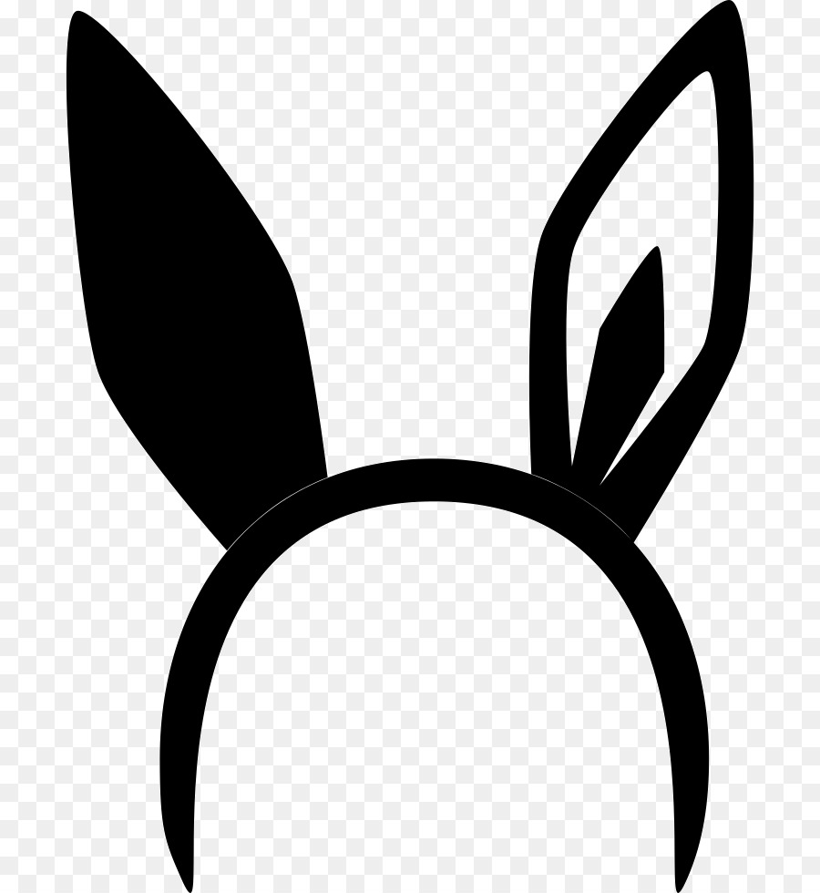 Clip art Black & White - M Line Black M - bunny ears transparent background png clipart png download - 756*980 - Free Transparent Black  White  M png Download.