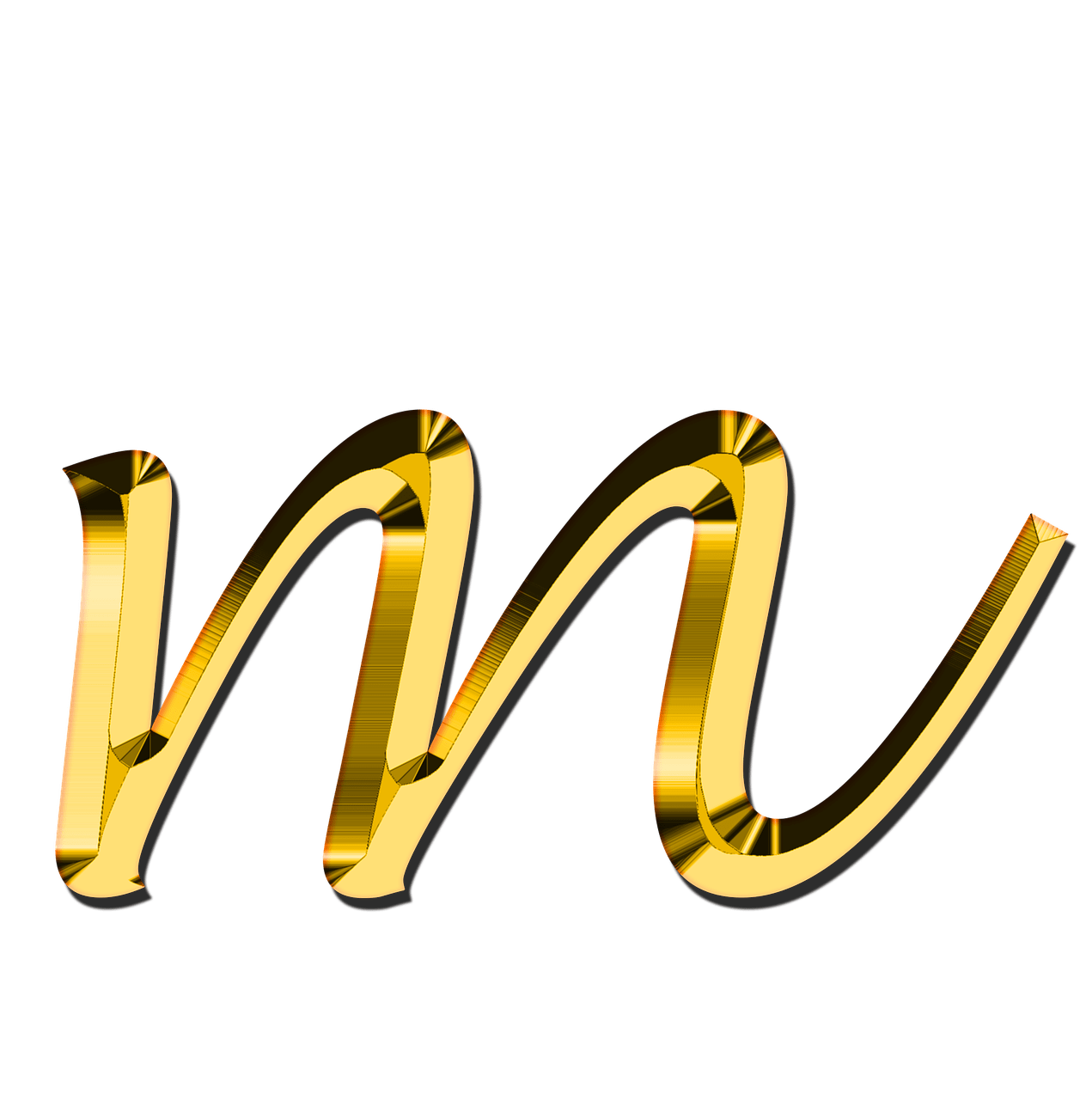 Letter M Alphabet Gold Letters Png Download 1271 1280 Free Transparent Letter Png Download Clip Art Library