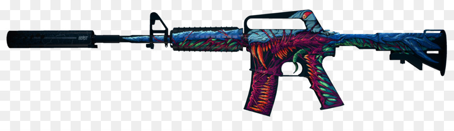 Counter-Strike: Global Offensive M4A1-S M4 carbine Atomic Alloy Weapon - skin png download - 3868*1062 - Free Transparent Counterstrike Global Offensive png Download.