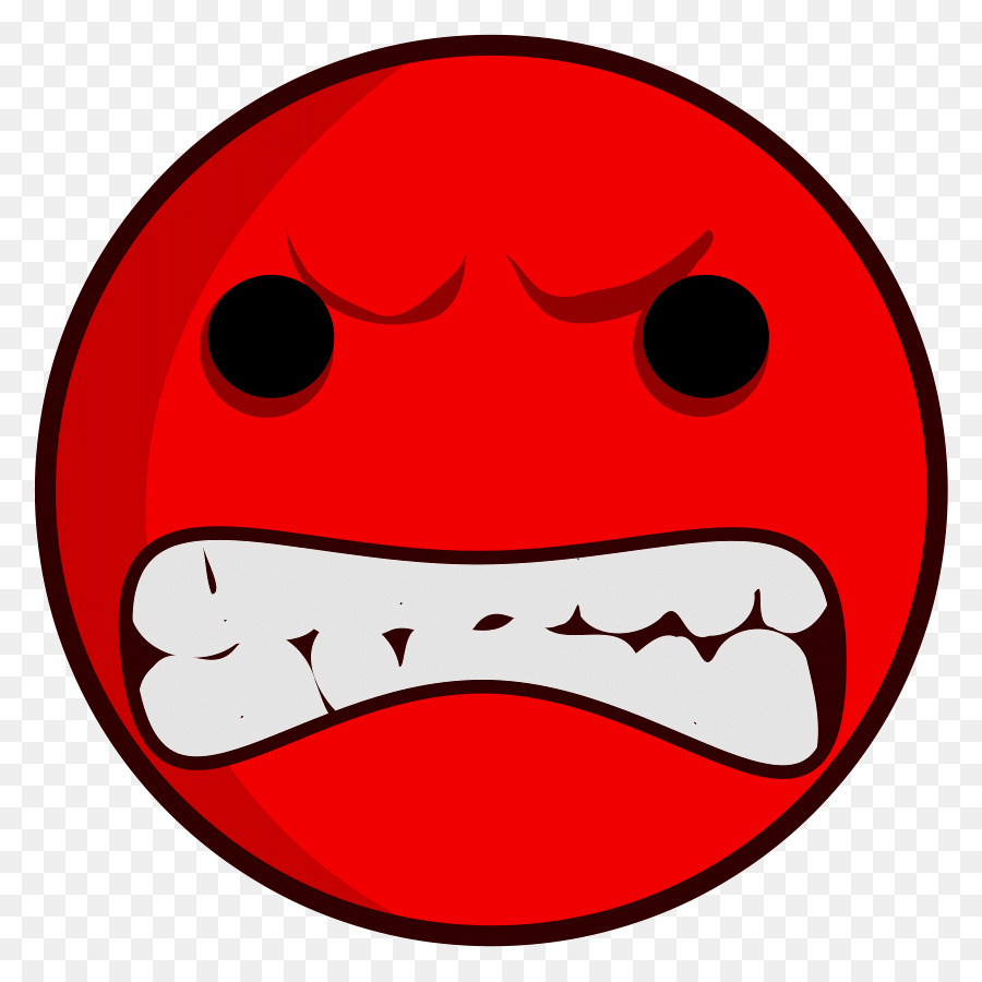 Smiley Anger Emoticon Red Clip art - smiley png download - 900*900 - Free Transparent Smiley png Download.
