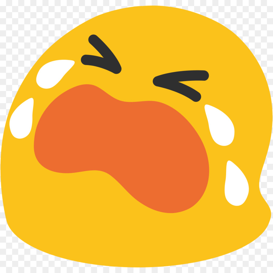 Face with Tears of Joy emoji Crying Android Emoticon - angry emoji png download - 1024*1024 - Free Transparent Emoji png Download.