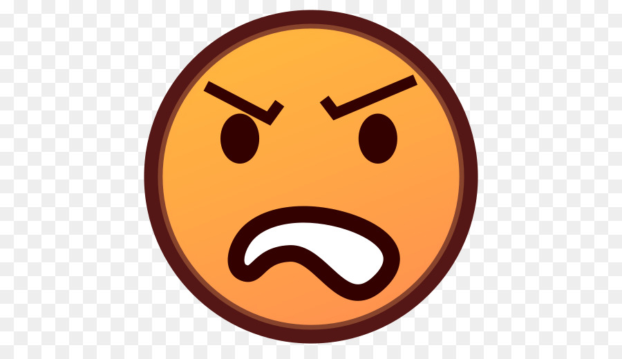 Emoji Anger Angry Smilies SMS Text messaging - Emoji png download - 512*512 - Free Transparent Emoji png Download.