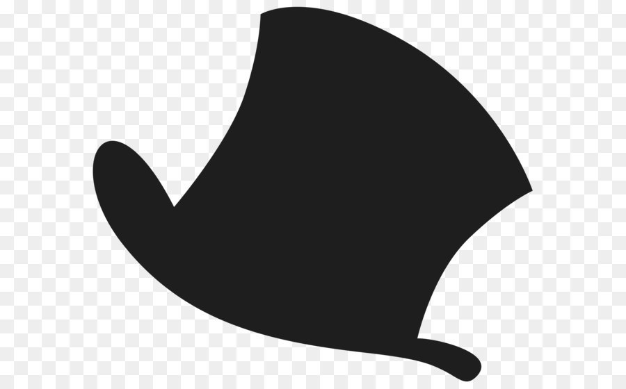 Black and white Hat - Movember Top Hat PNG Clipart Image png download - 5944*5108 - Free Transparent The Mad Hatter png Download.