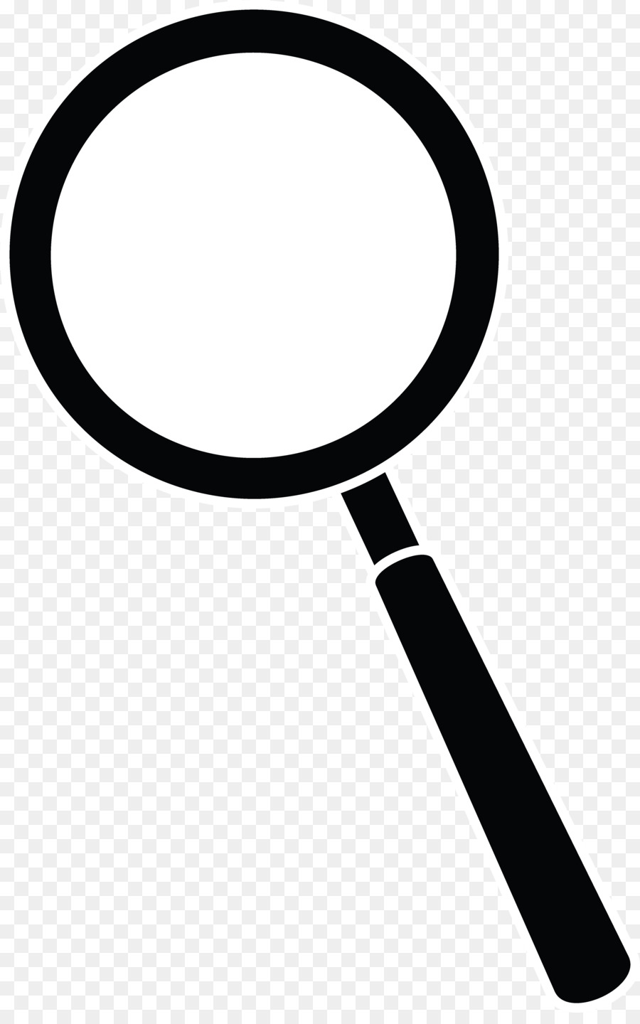 Magnifying glass Clip art - Magnifier Cliparts White png download - 4166*6590 - Free Transparent Magnifying Glass png Download.