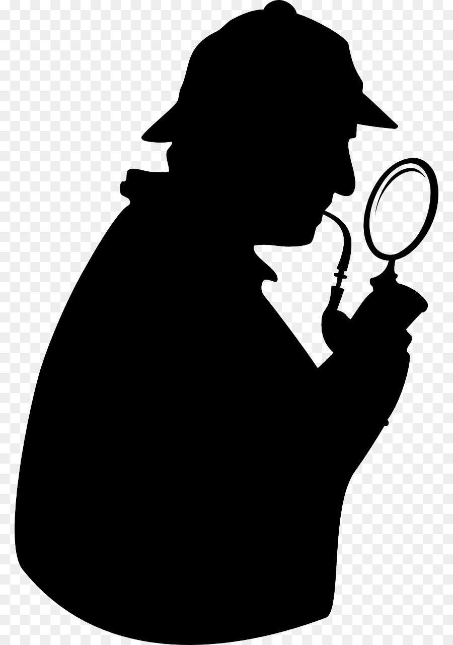 Magnifying glass Detective Clip art - sherlock png download - 842*1280 - Free Transparent Magnifying Glass png Download.
