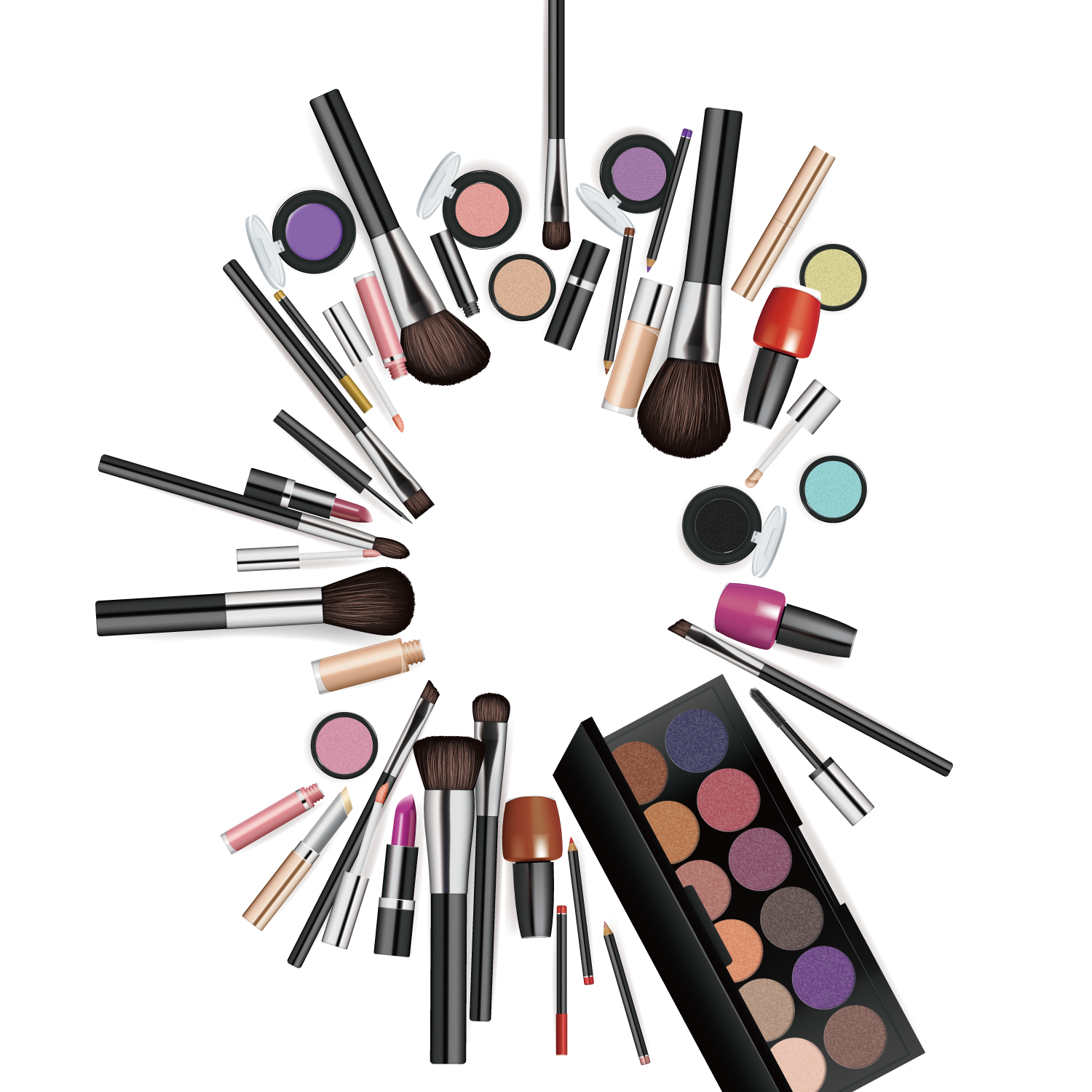Cosmetics Makeup Brush Make Up Makeup Makeup New Posters Background Png Download 1500 1500 Free Transparent Cosmetics Png Download Clip Art Library
