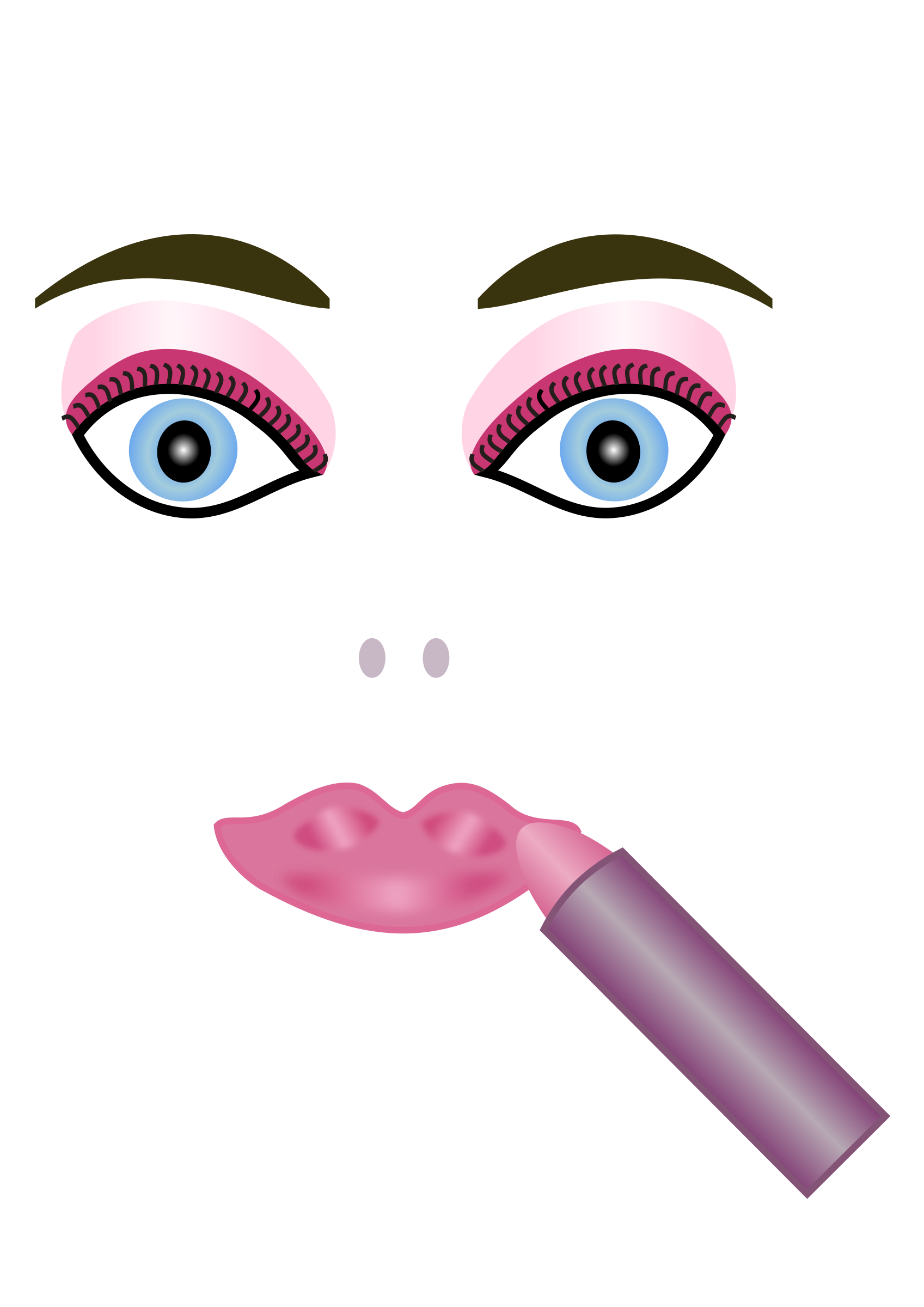 Mac Cosmetics Face Clip Art Makeup Png Download 1697 2400