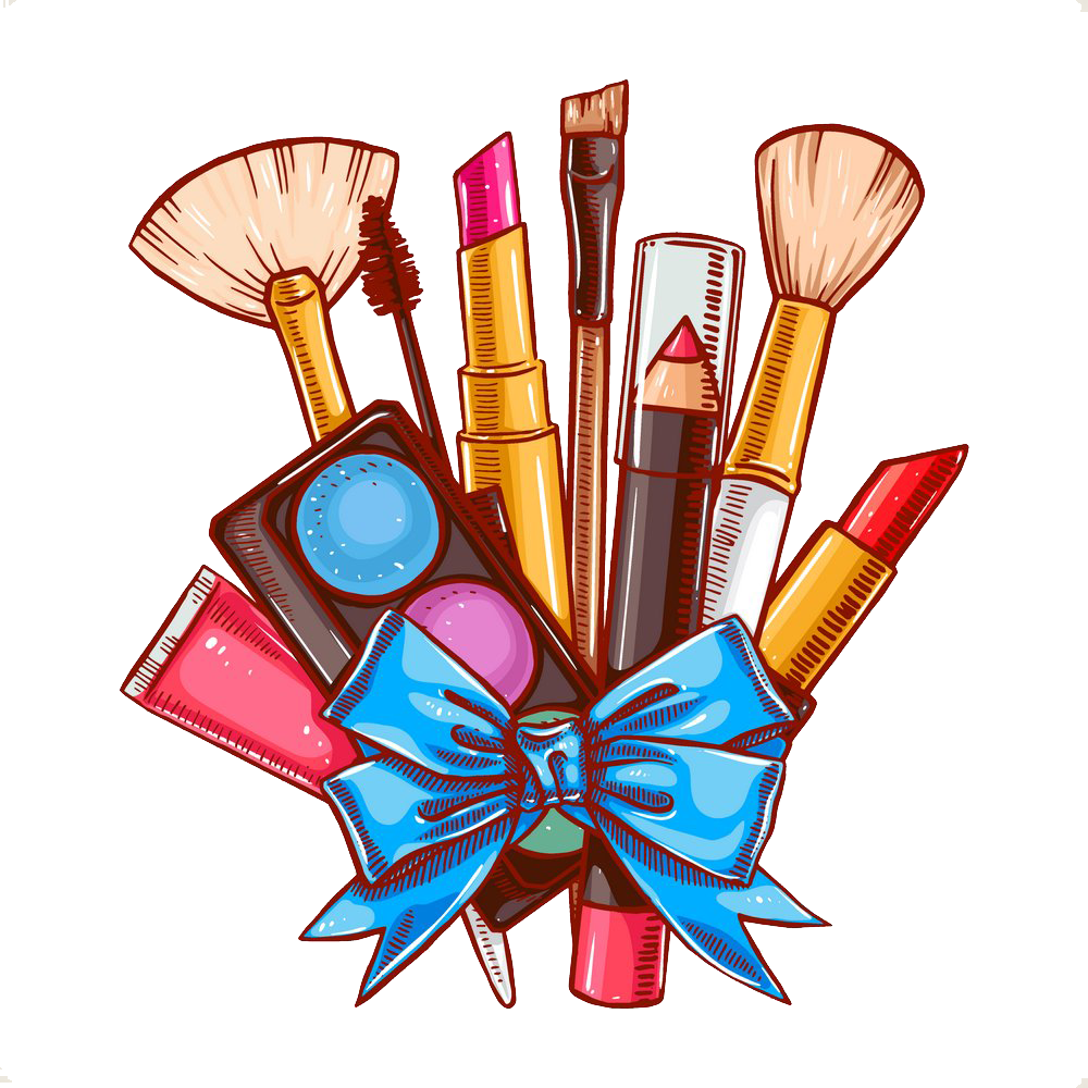 Cosmetics Makeup brush Lipstick - Makeup brush png download - 1000*1000