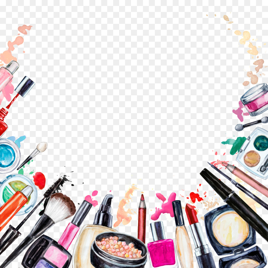 Cosmetics Beauty Lipstick Makeup brush Eye shadow - Creative Makeup Tools png download - 5000*5000 - Free Transparent Cosmetics png Download.