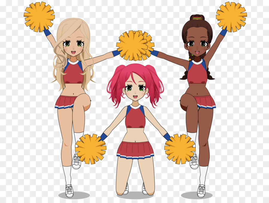 Pom-pom Cheerleading Wii Just Dance - pompons png download - 1024*768 - Free Transparent  png Download.