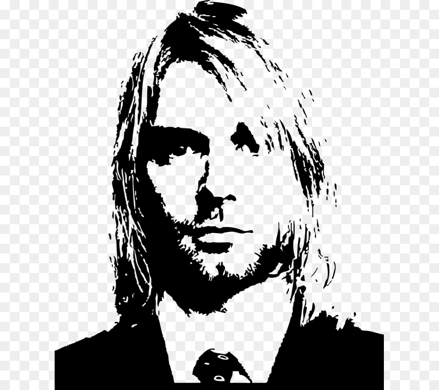 Kurt Cobain Silhouette Artist Musician - Silhouette png download - 800*800 - Free Transparent  png Download.