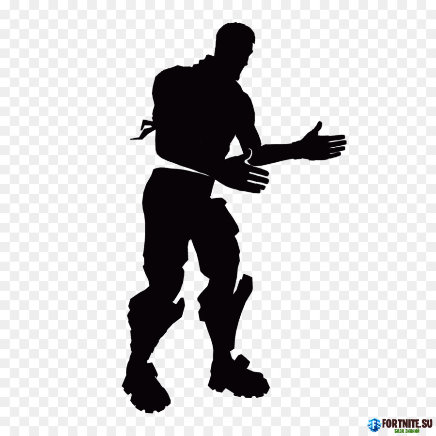T-shirt Hoodie Fortnite Floss Silhouette - T-shirt png download - 1024*1024 - Free Transparent Tshirt png Download.