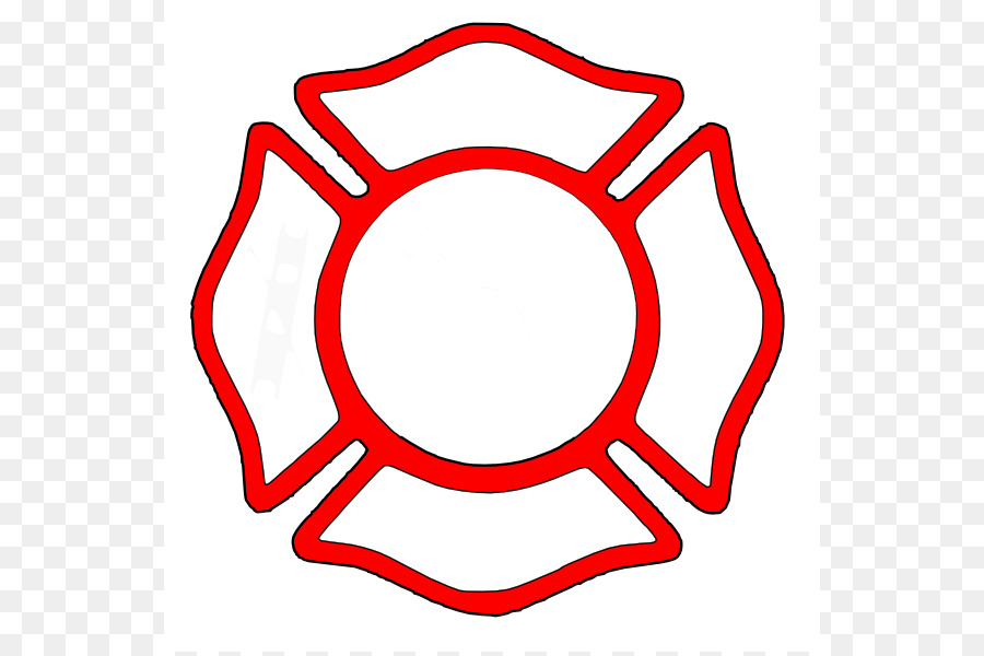 Firefighter Fire department Maltese cross Clip art - Cross Device Cliparts png download - 600*596 - Free Transparent Firefighter png Download.