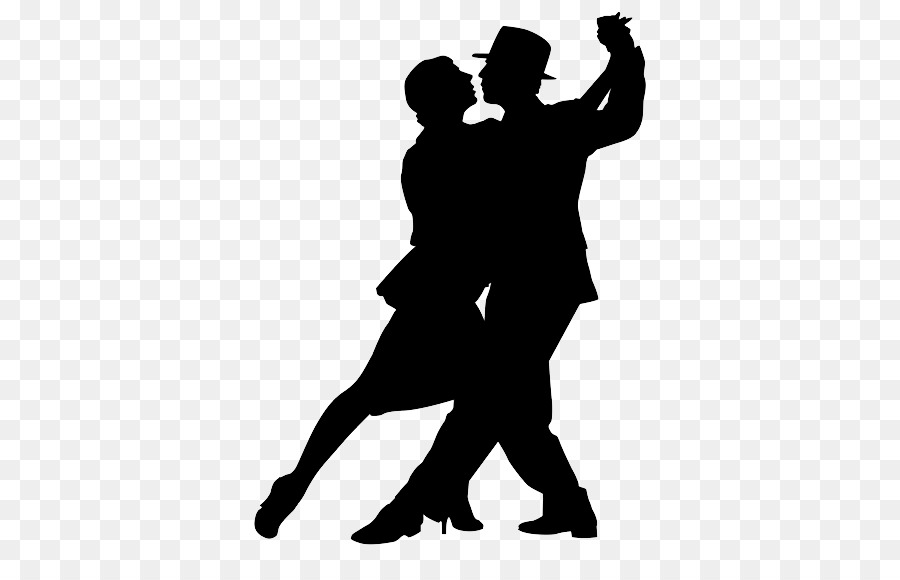 Ballroom dance Swing Silhouette - Silhouette png download - 500*563 - Free Transparent Dance png Download.