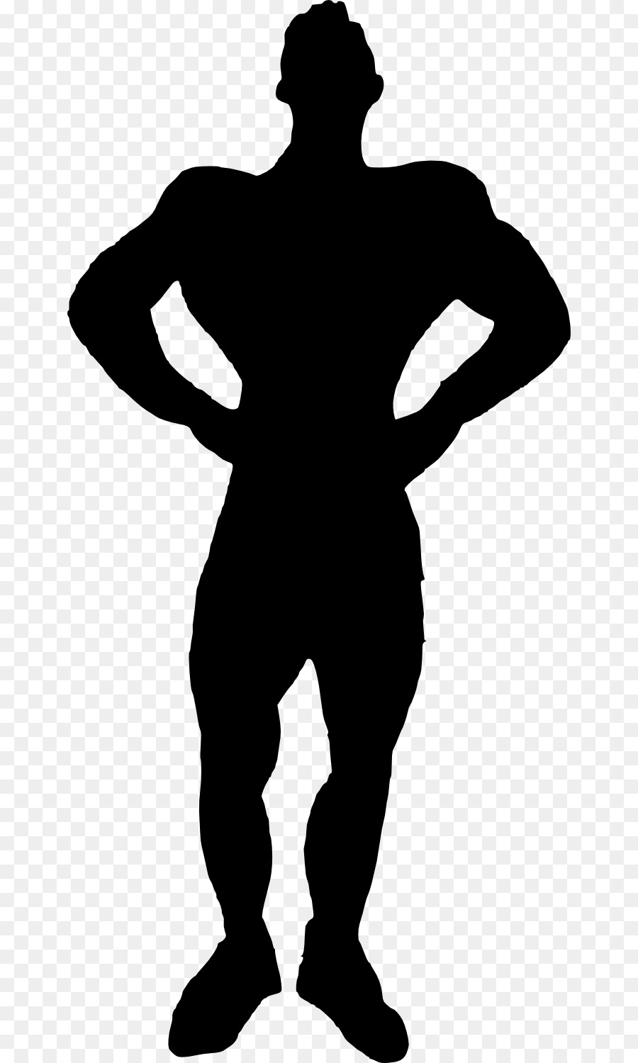 Silhouette Muscle Computer Icons Clip art - man silhouette png download - 710*1500 - Free Transparent Silhouette png Download.