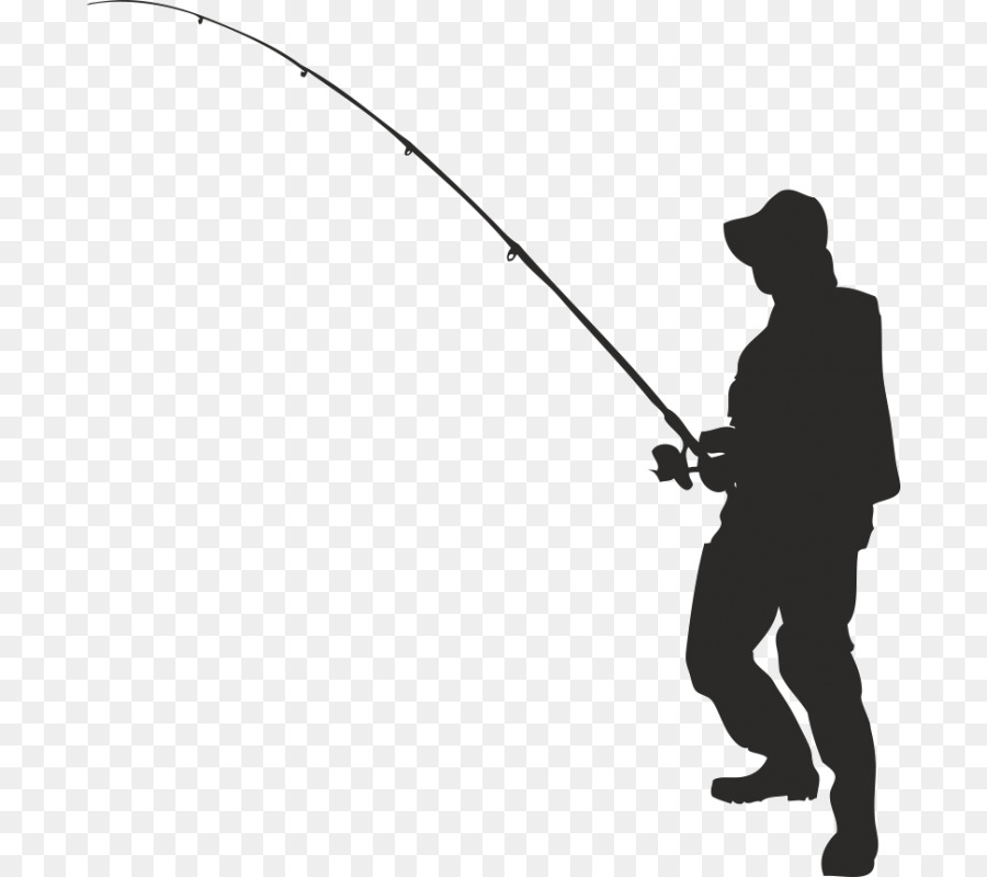 Vector graphics Clip art Silhouette Fishing Fisherman - Silhouette png download - 800*800 - Free Transparent Silhouette png Download.