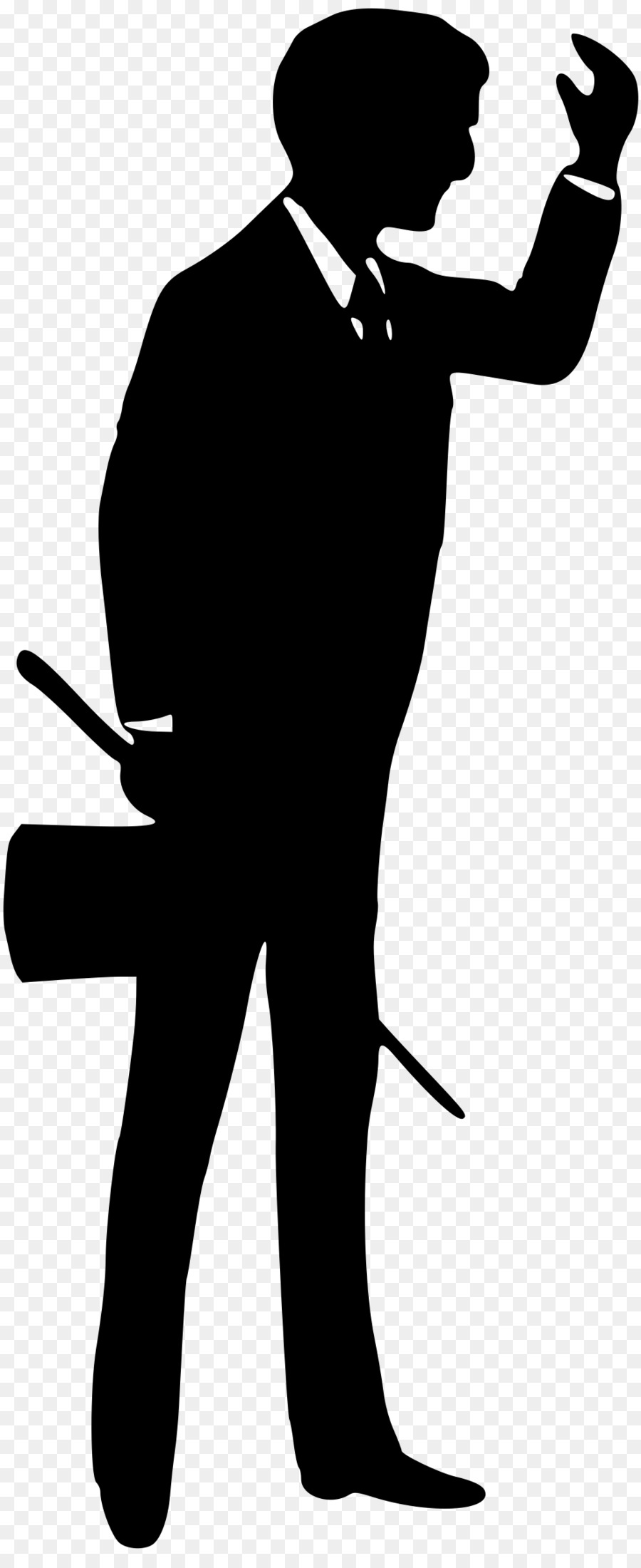 YouTube Silhouette Gentleman Clip art - man silhouette png download - 989*2400 - Free Transparent Youtube png Download.
