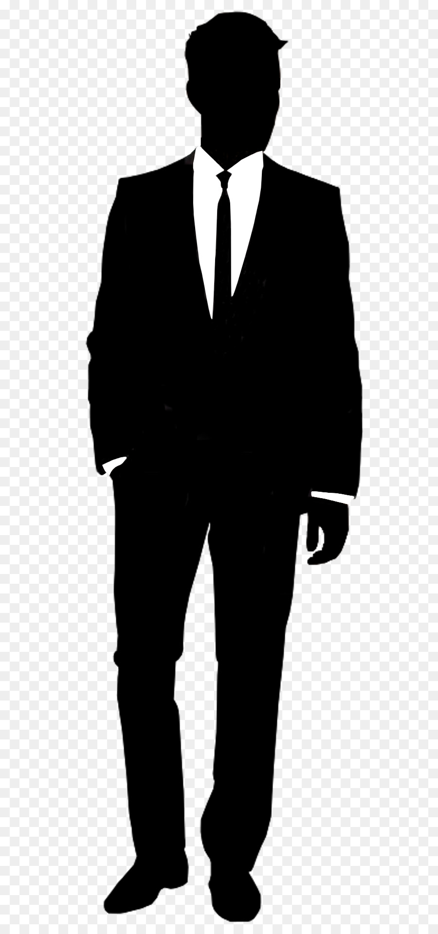 Suit Silhouette Shirt Informal attire - gentleman png download - 630*1920 - Free Transparent Suit png Download.