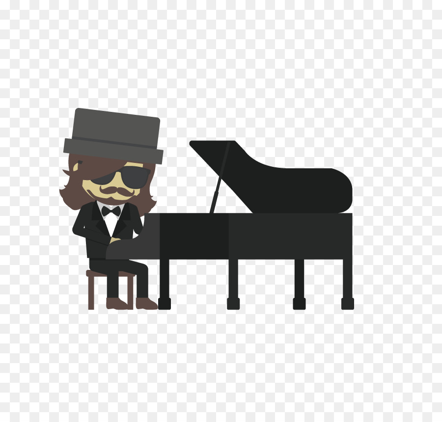 Musician Musical instrument Musical ensemble Illustration - Vector piano png download - 800*842 - Free Transparent  png Download.