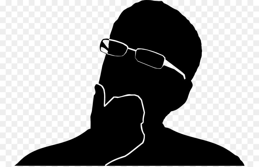 The Thinker Silhouette Clip art - thinking man png download - 800*576 - Free Transparent Thinker png Download.