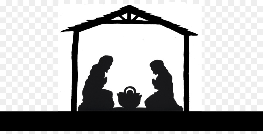 Christmas Nativity scene Manger Clip art - Night Scene png download - 1024*512 - Free Transparent Christmas  png Download.