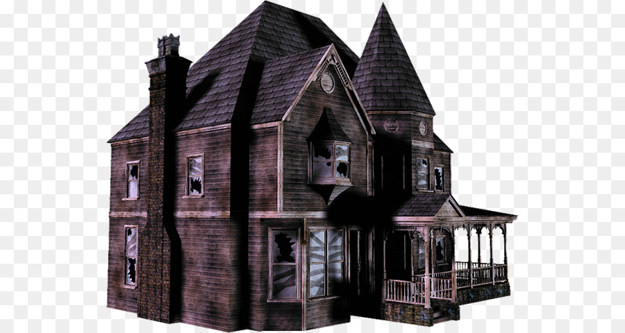 Haunted house Portable Network Graphics Transparency Image - house png download - 593*480 - Free Transparent Haunted House png Download.