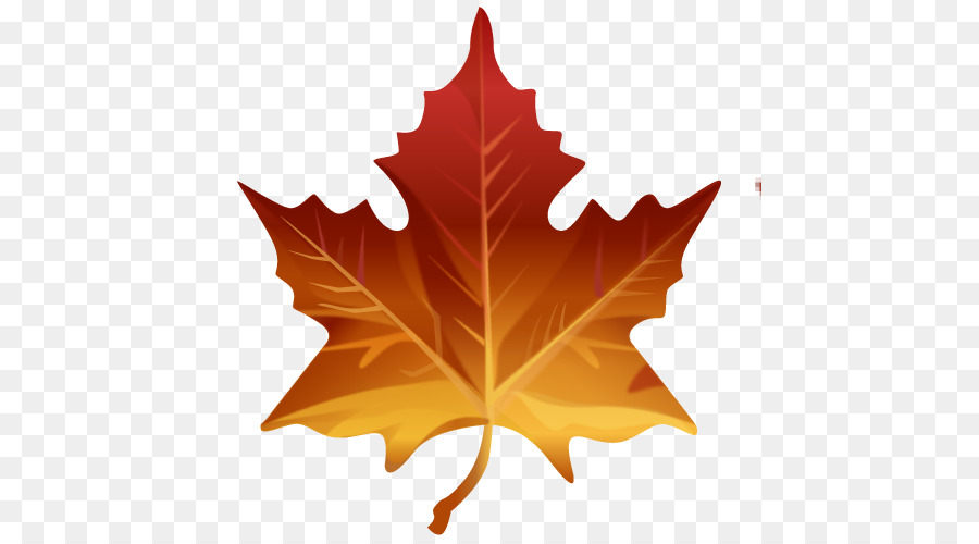 Maple leaf Emoji Emoticon iPhone - Emoji png download - 500*500 - Free Transparent Maple Leaf png Download.