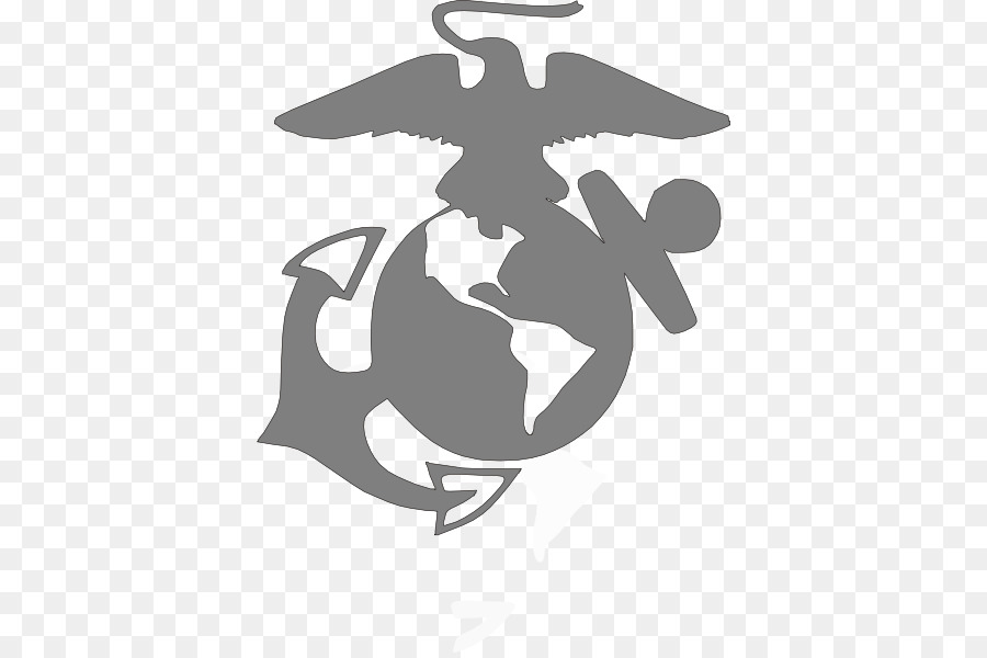 Clip art United States Marine Corps Eagle, Globe, and Anchor Logo Vector graphics - eagle on a globe png download - 432*595 - Free Transparent United States Marine Corps png Download.