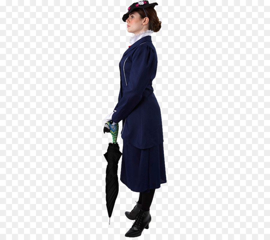Mary Poppins Costume Disguise Clothing Nanny - Nanny png download - 500*793 - Free Transparent Mary PoPpins png Download.