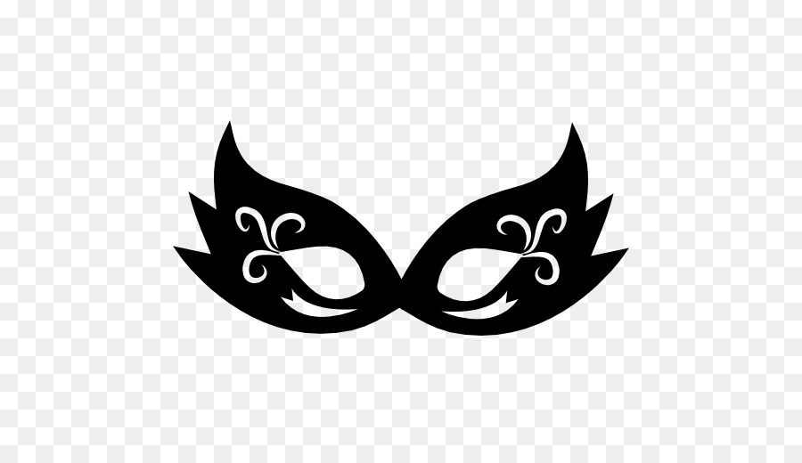 Mask Silhouette Masquerade ball - Carnival mask png download - 512*512 - Free Transparent Mask png Download.