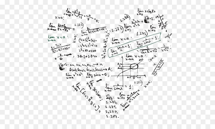 Mathematics Formula Heart Shape Euclidean vector - Mathematics Heart png download - 574*524 - Free Transparent  png Download.