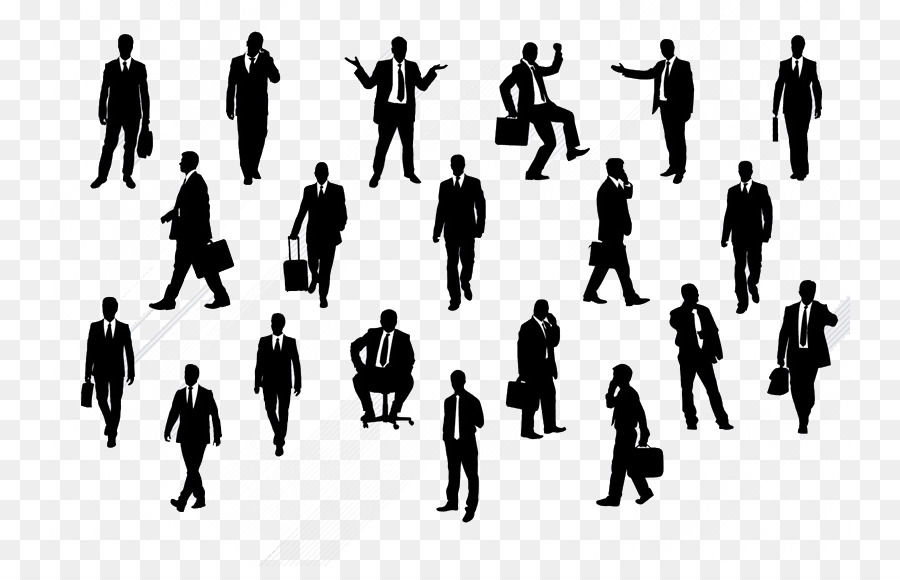 Silhouette Euclidean vector Businessperson Illustration - 20 of black business man silhouette png download - 800*566 - Free Transparent Silhouette png Download.