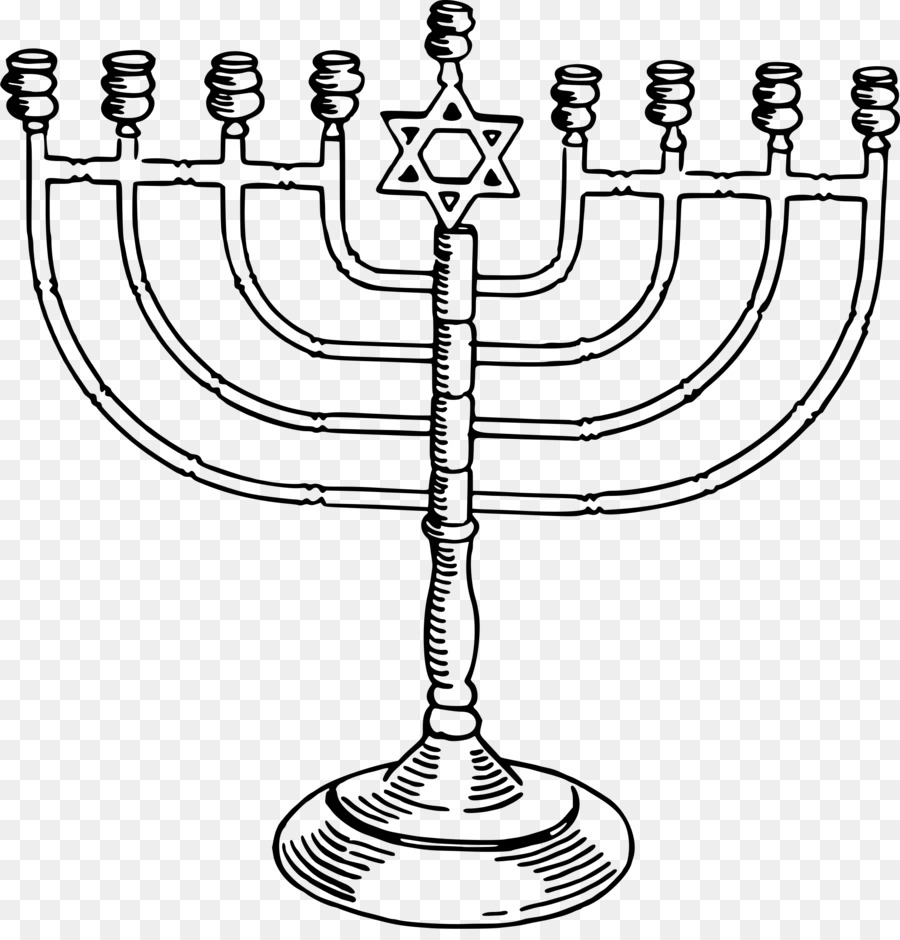 Menorah Hanukkah Judaism Drawing Clip art - Judaism png download - 2325*2400 - Free Transparent Menorah png Download.